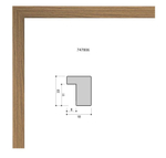 Фоторамка 30х40 см, коричневая, арт. 3040.747806