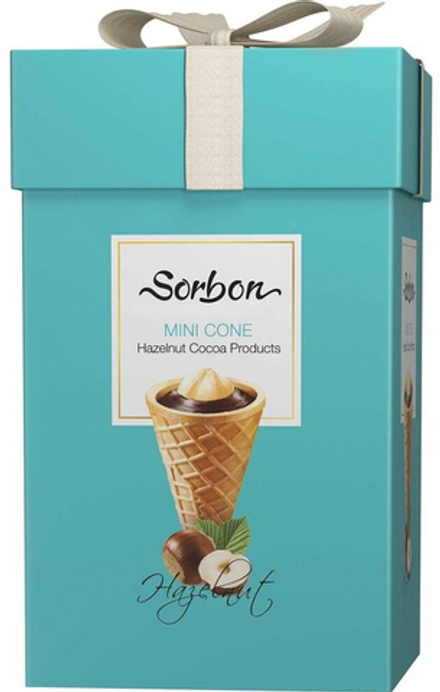 Мини-рожок хрустящий Сорбон Фундук / Sorbon Mini Cone Hazelnut 200г