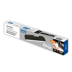 ULB-M70-12W-4000K-35 BLACK Светильник-прожектор линейный светодиодный трековый. Для магнитных шинопроводов. 900 Лм. Белый свет 4000К. Черный. ТМ Uniel
