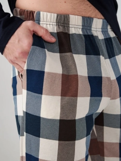 Пижама со штанами костюм домашний