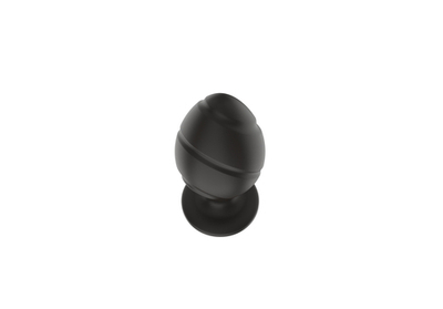 Силиконовая анальная пробка черная S (5.8*2.8cm) 3305-01