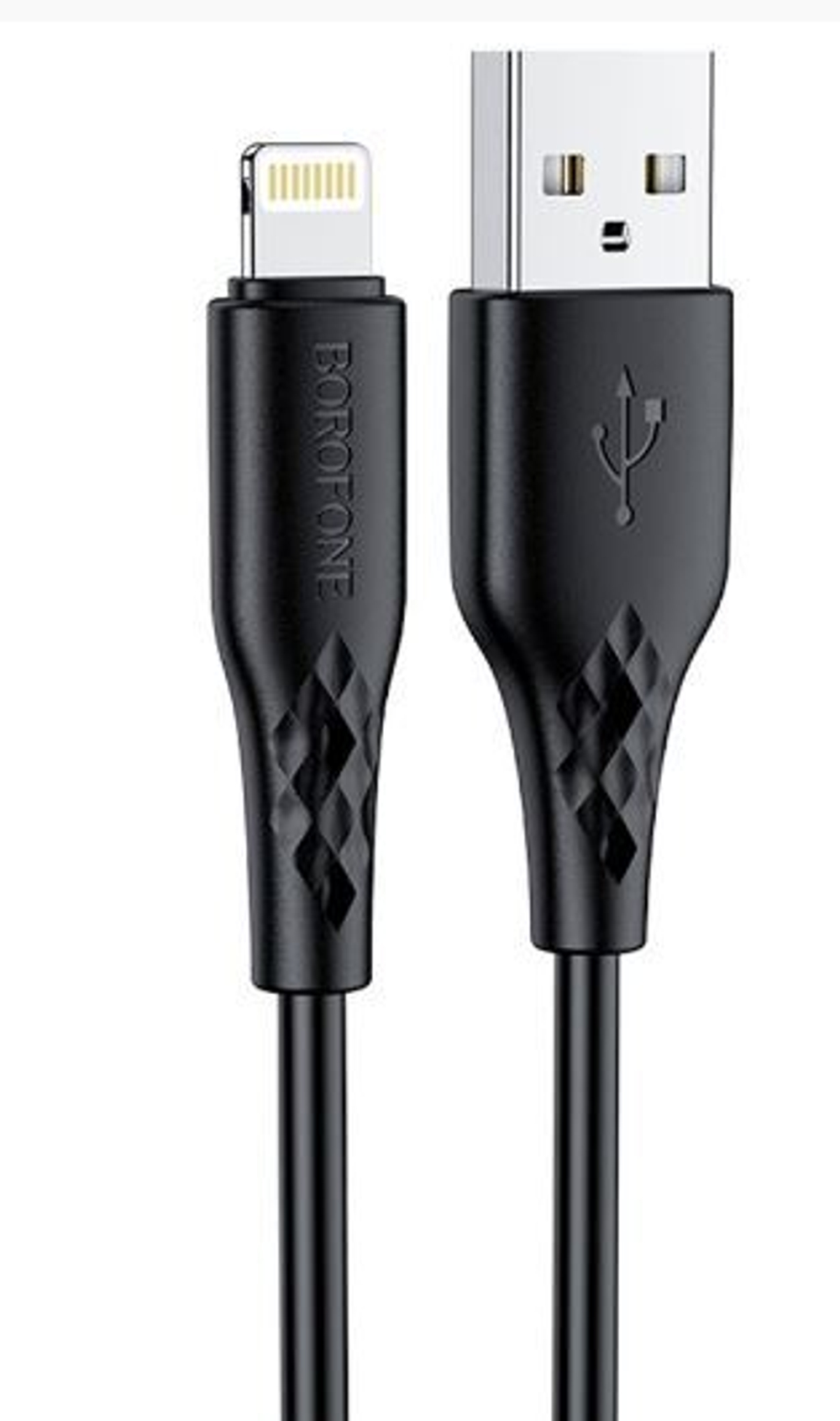 Шнур USB - Айфон lighting (2,4Aм \1м) Borofone ВХ48 70320