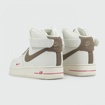 кроссовки Nike Air Force 1 Mid Cream Brown