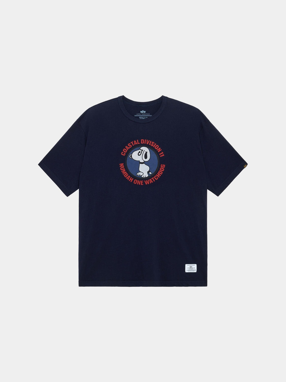 Футболка мужская ALPHA INDUSTRIES RELAXED WATCH DOG TEE