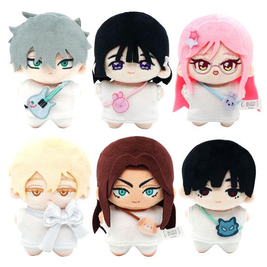 Брелки плюшевые Alien Stage Starfish shape doll series / Брелок плюшевый по мотивам музыкального аниме "Alien Stage" случайный