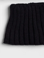 Шапка зимняя для девочки с помпоном и снуд