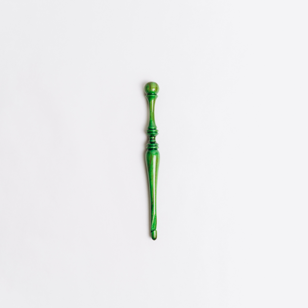 Деревянный крючок для вязания из древесины клена 7 мм. K326