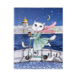 Кухонные полотенца набор, 3 шт в наборе, 45х60 см , рогожка