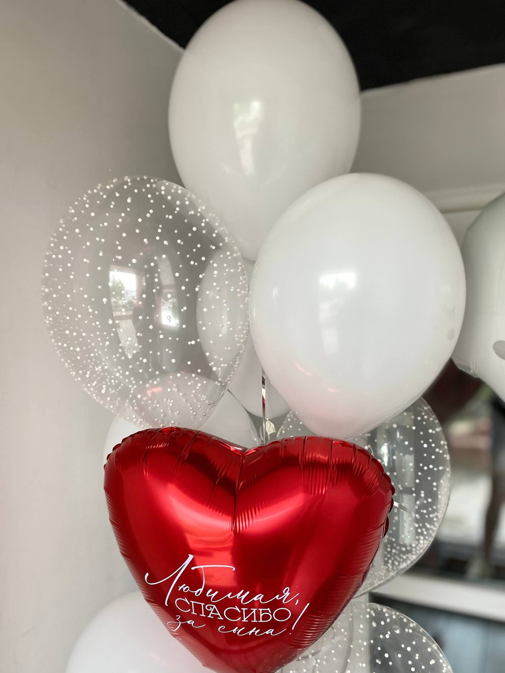 Воздушные шары на выписку из роддома №3249