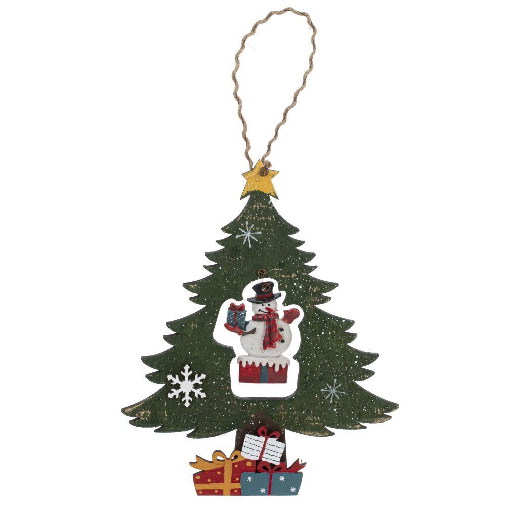 GAEM Изделие декоративное подвесное "Ёлочка",L19 W2 H23 см, 2в.