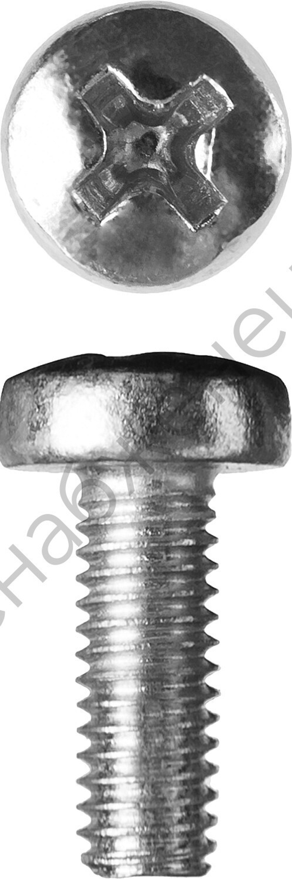 ЗУБР DIN 7985 кл. пр. 4.8, M3 x 10 мм, винт с полусферической головкой, цинк, 5 кг (303150-03-010)