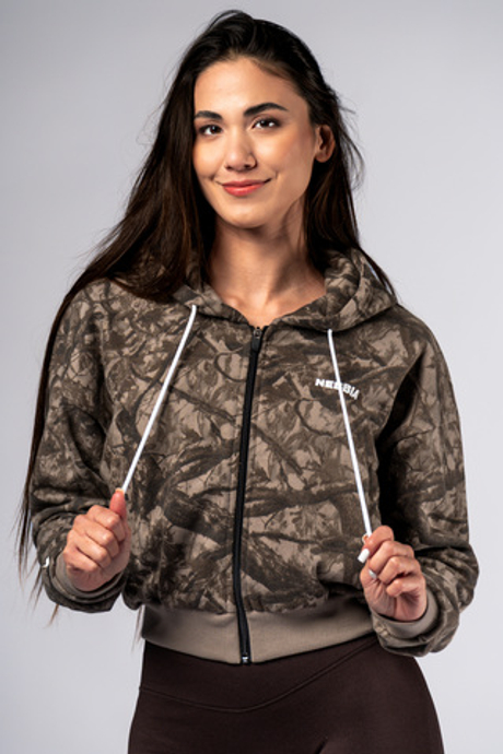 Кофта Relaxed Zip Hoodie POWER 895 LIGHT BROWN CAMO