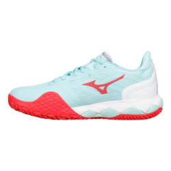 Женские теннисные кроссовки Mizuno Wave Enforce Tour Clay Court Shoe Women - Turquoise, Coral