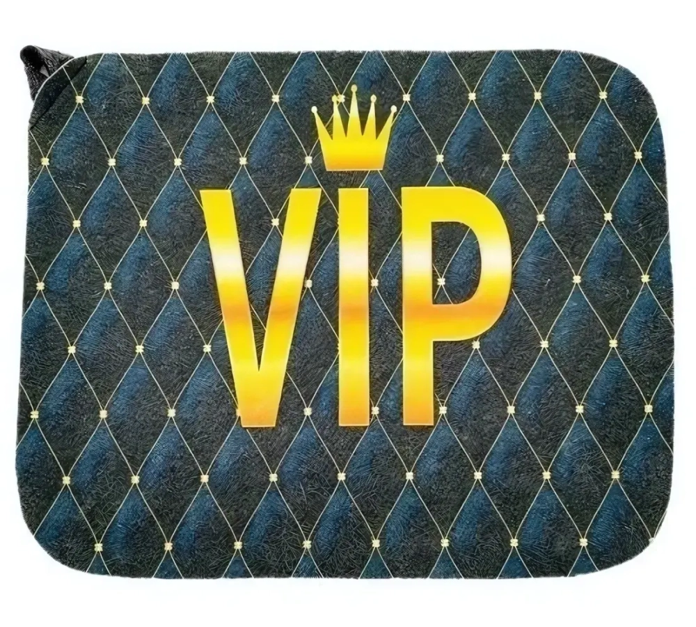 Коврик для бани (40*50) печать «VIP» ТМ «Бацькина баня»