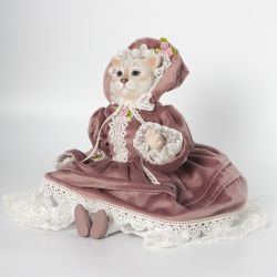 Кукла коллекционная Кошка Фике