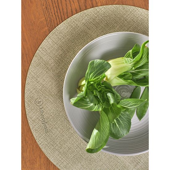 Набор из 4-х сервировочных салфеток leanera, D35 см, мятные