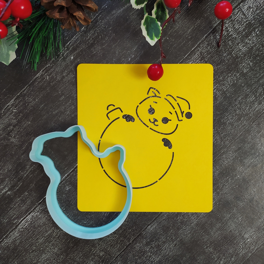 Котик №32 Новогодний