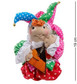 Народные промыслы ТК-748 Кукла-шкатулка «Скоморох»