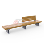 Скамейка Rail Road 03 продольная двойная