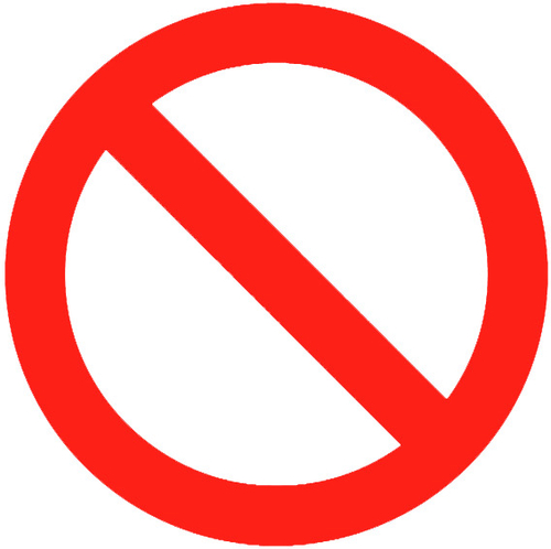 Р21 "Запрещение (прочие опасности или опасные действия)"