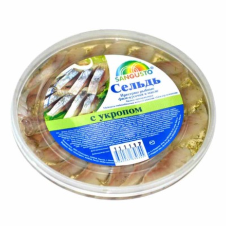 Пресерва SUNGUSTO с укропом 150 гр