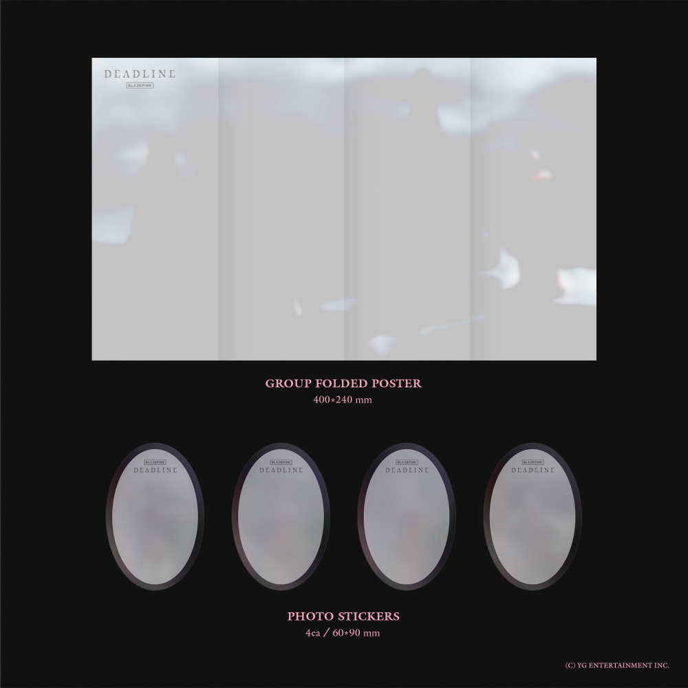 Альбом BLACKPINK - 3rd Mini Album [DEADLINE] (BLACK Ver. / PINK Ver.)