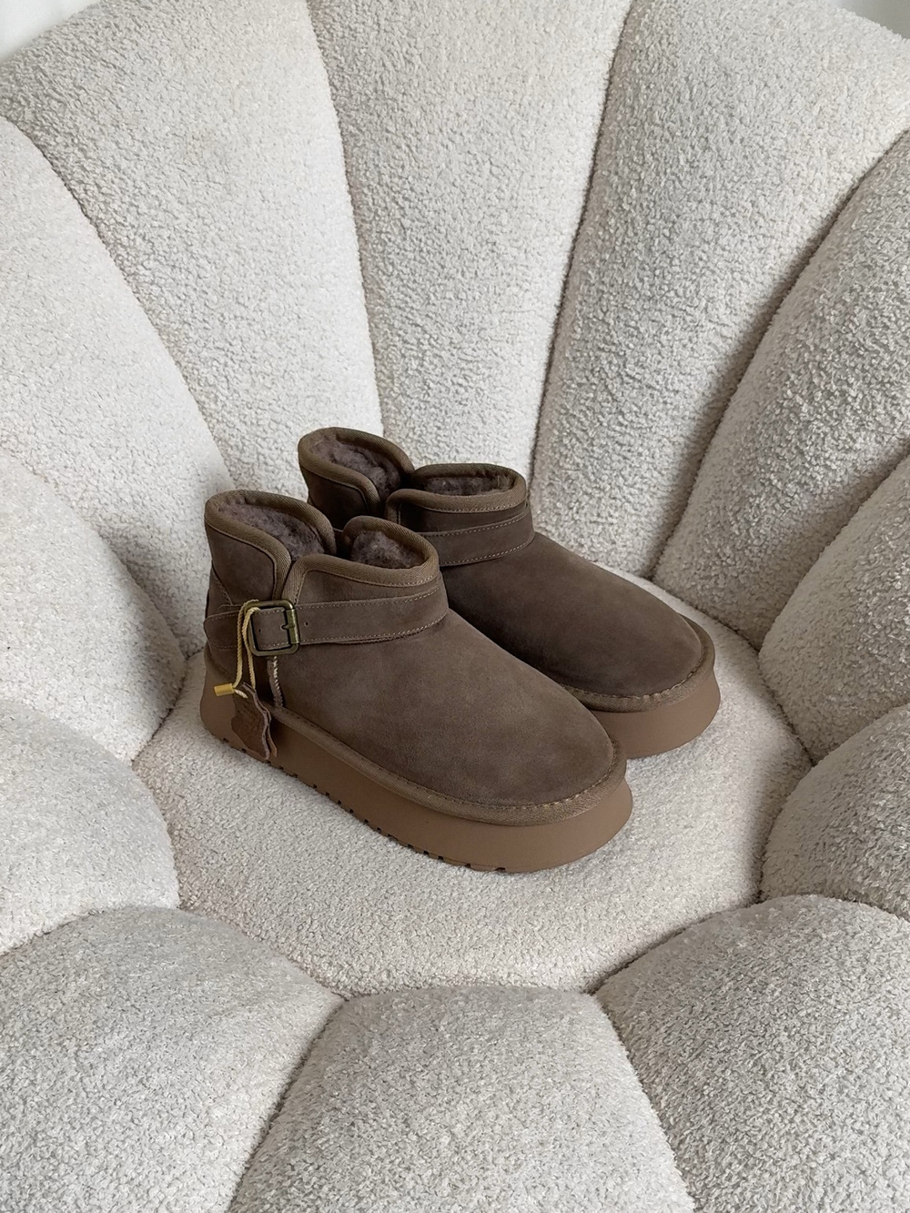 Угги из натуральной замши