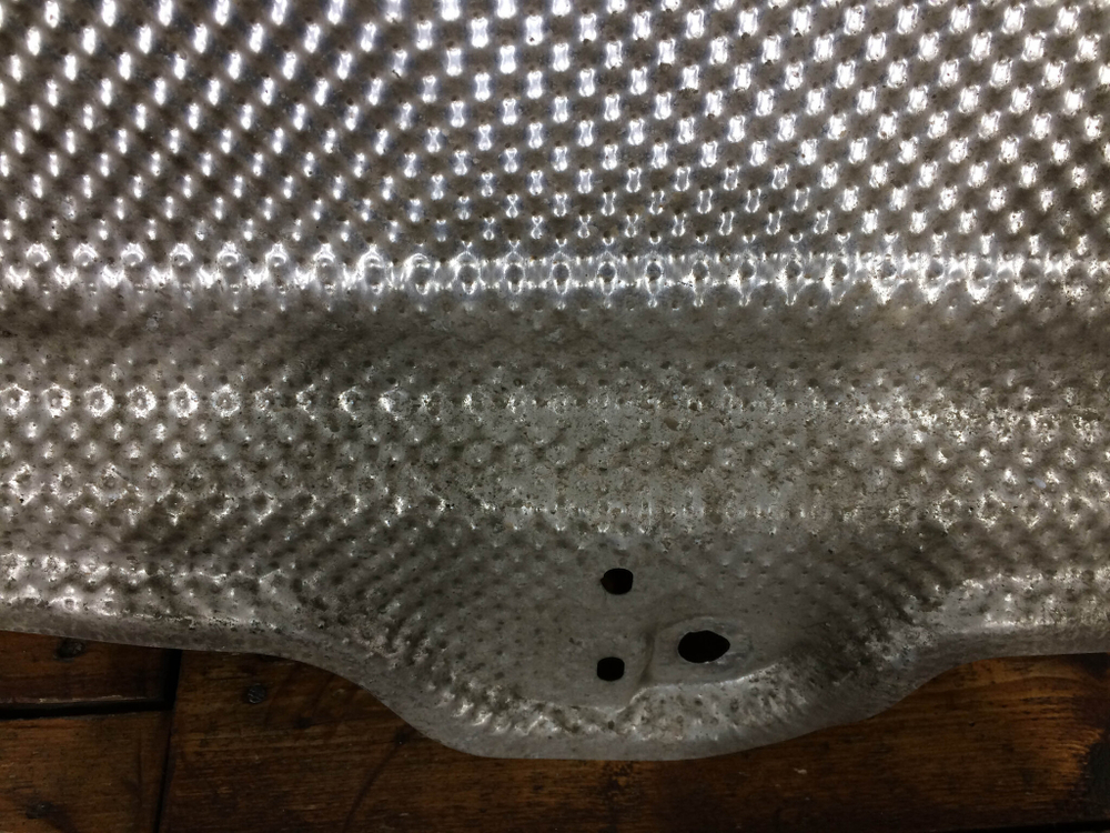 Экран тепловой Skoda Kodiaq 16-нв Б/У Оригинал 5QF825701D