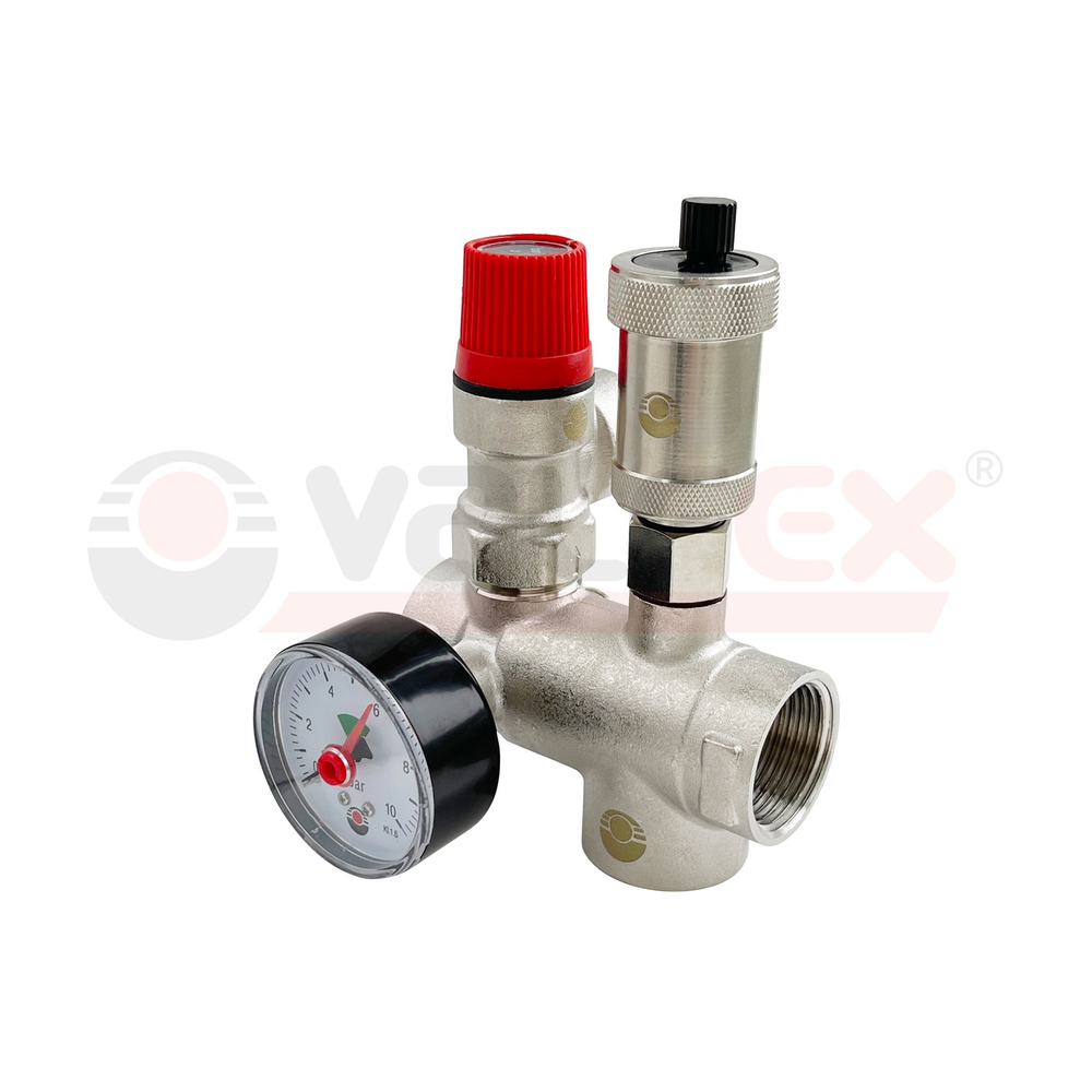 Группа безопасности 1" х 3 бар VALFEX для котла