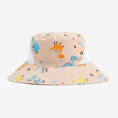 Панама для мальчиков "Дино" персиковый, р-р 54 9101041 (MINAKU)