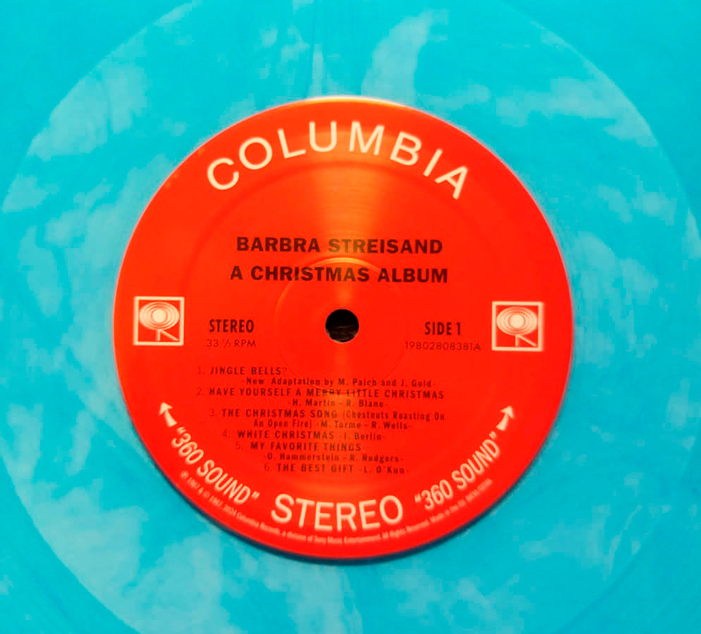 Barbra Streisand / A Christmas Album (Coloured Vinyl)(LP)