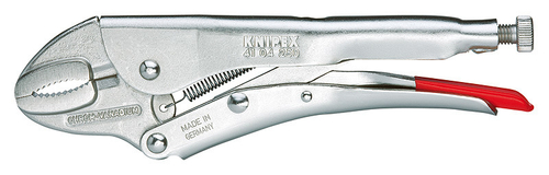 Клещи зажимные никелирование 250 мм KNIPEX 4104250