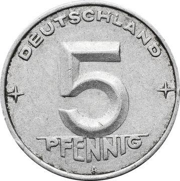 5 пфеннигов 1952 Германия (ГДР) "А"