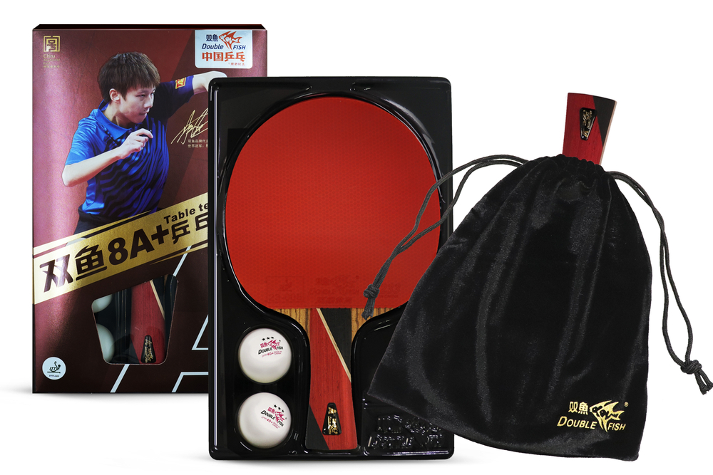 Ракетка с чехлом для н/т Double Fish (8A+C серия)