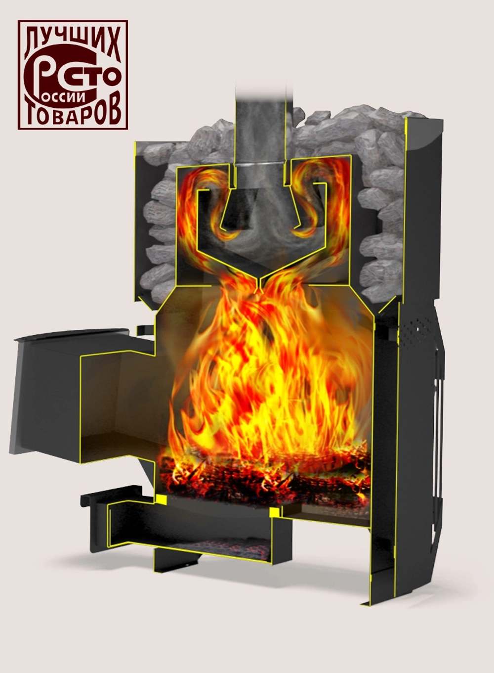 Печь для бани Русь-сетка 12 Л