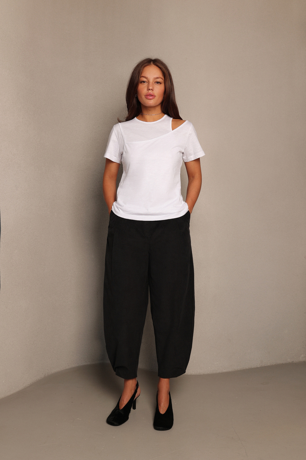 Футболка-слим 2 в 1