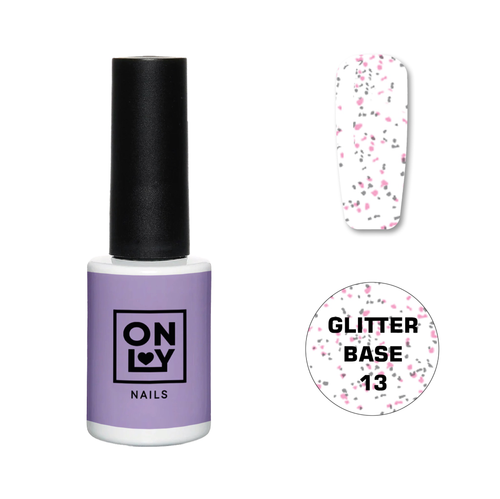 База Glitter №13 OnlyNails, 10 мл