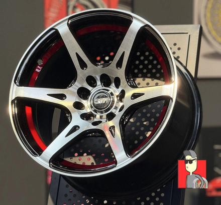 Комплект дисков Borbet F5718 15x8 et10 5x100/5x114.3