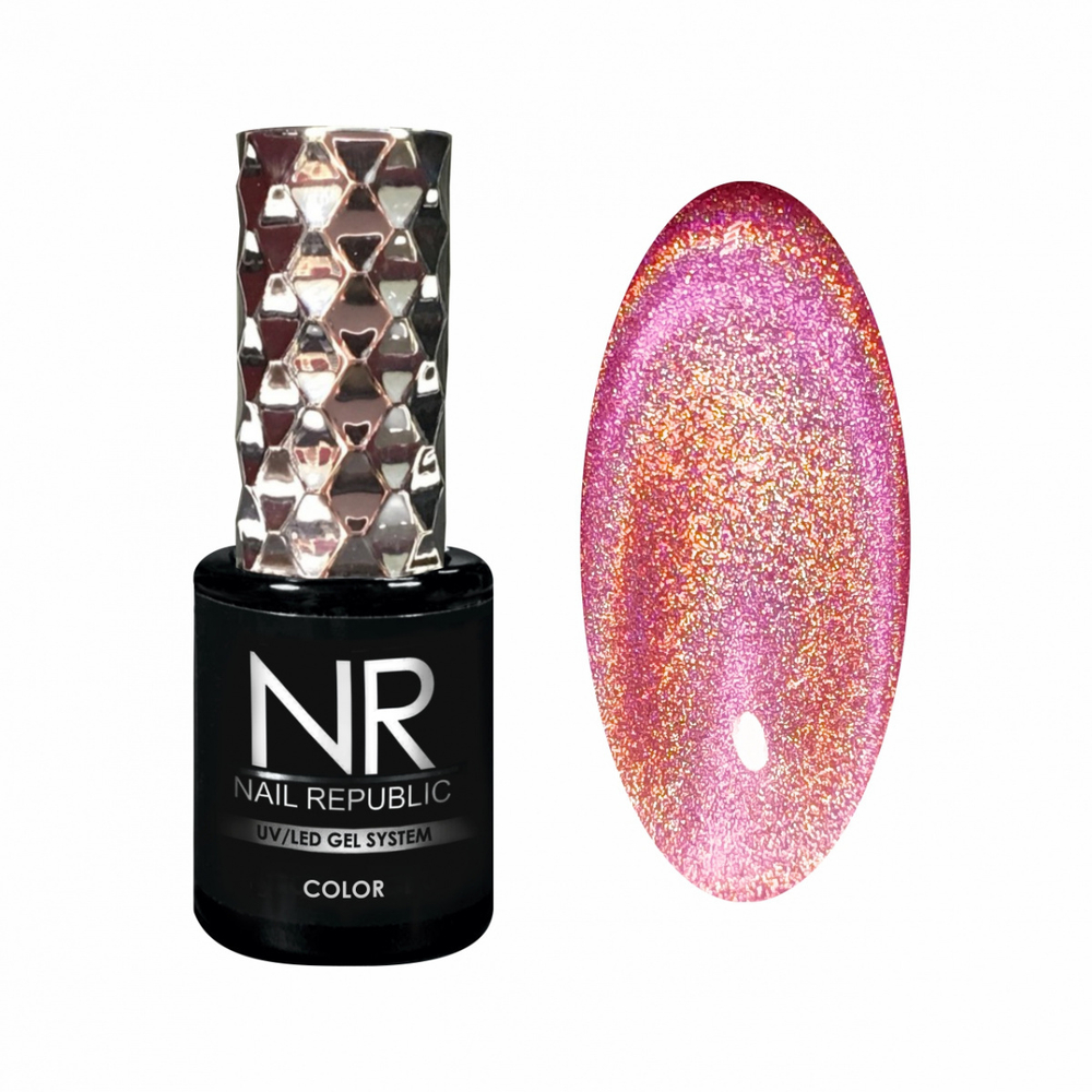 Nail Republic Гель-лак CAT-74 (WOW-MEOW), 10 мл