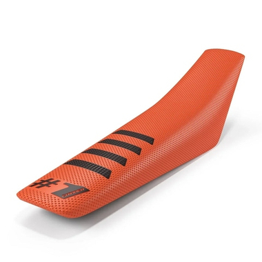 Чехол на сиденье ONEGRIPPER RIBBED - Orange/Black (Оранжевый-Черный)