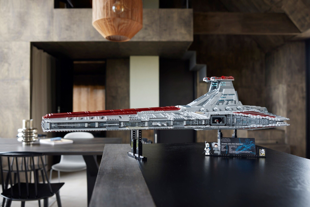 LEGO Star Wars: Республиканский ударный крейсер класса Венатор 75367 — Venator-class Republic Attack Cruiser — Лего Звездные войны Стар Ворз