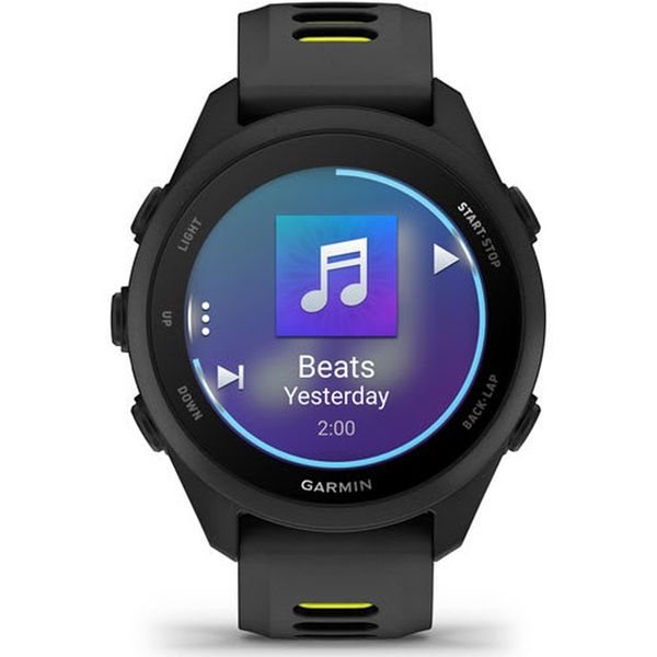 Умные часы Garmin Forerunner 170 Music, Черный | Black/Amp Yellow (010-03920-10 | 010-03920-52)