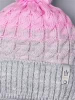 Шапка для девочки осенняя с завязками