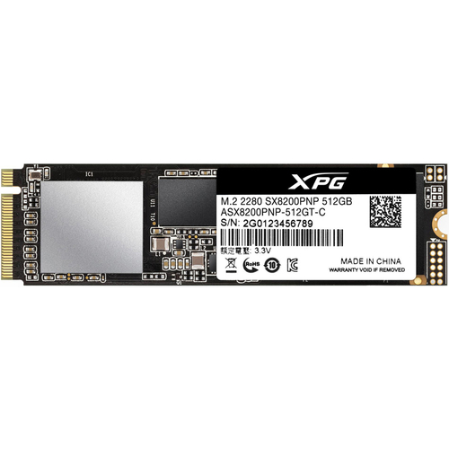 Твердотельный накопитель SSD ADATA XPG SX8200 Pro ASX8200PNP-512GT-C