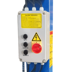 A445 (PEAK410) Подъемник четырехстоечный, 4,5 т. для слесарных работ (Серый)