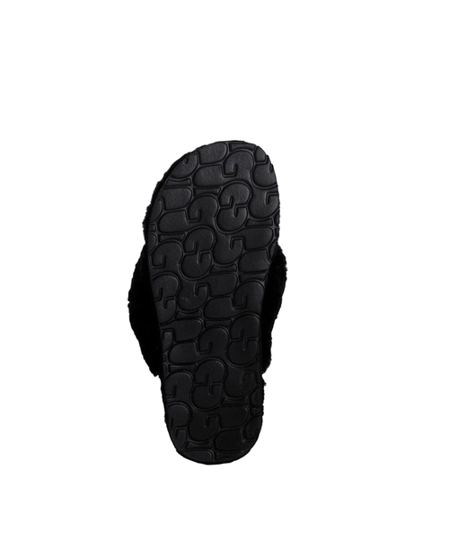 FLUFF FLIP FLOP II-black