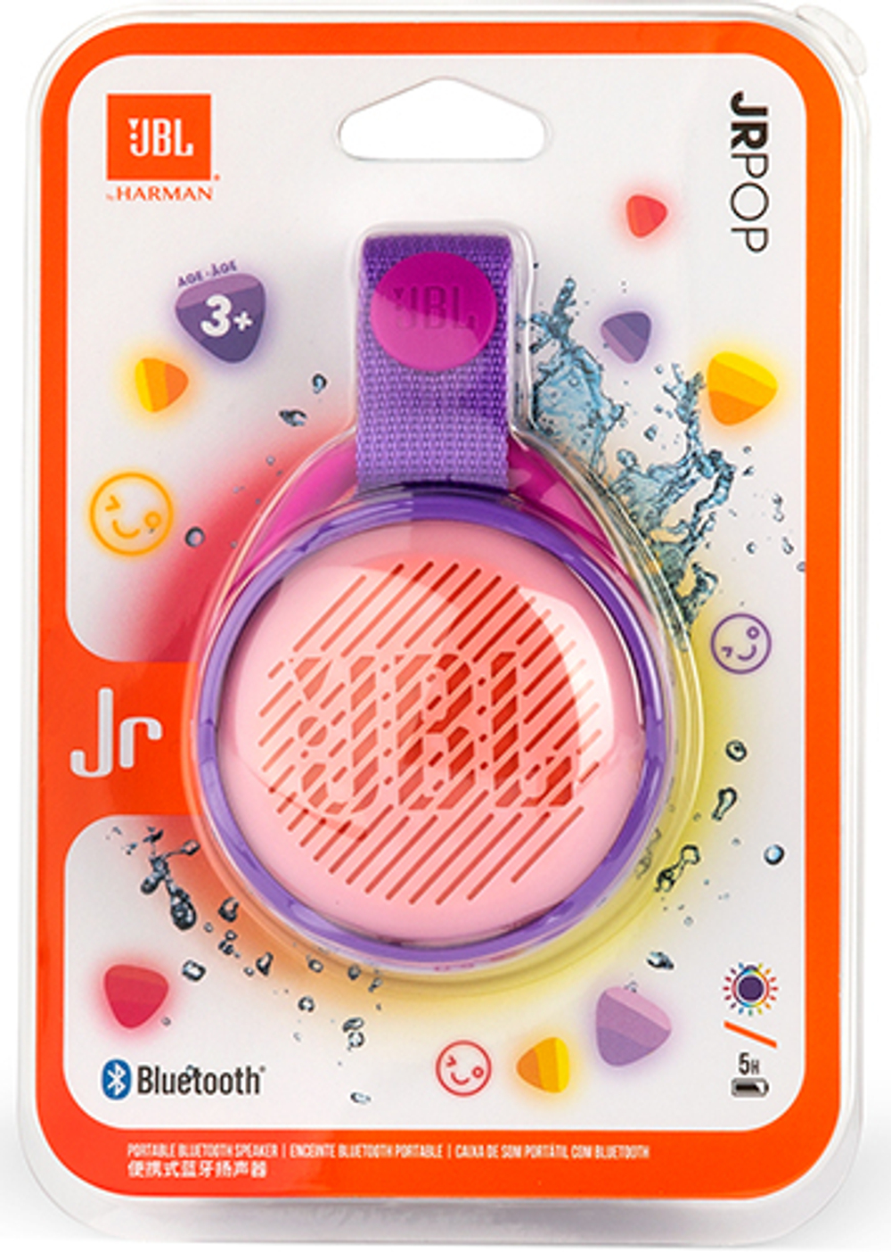 Портативная акустика JBL JR POP Iris Purple (фиолетовый)