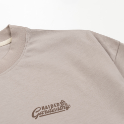 Футболка HAIDED GARDENING Grey Beige
