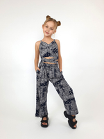 02-88-4 Комплект для девочки (топ+брюки)