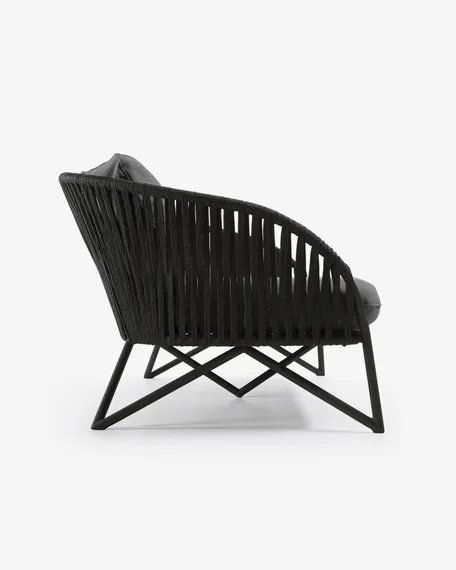 Уличный диван Branzie черный